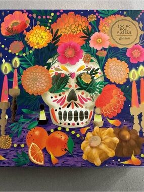 Galison Ofrenda del Dia de Muertos (Day of the Dead Offering) 500 piece puzzle